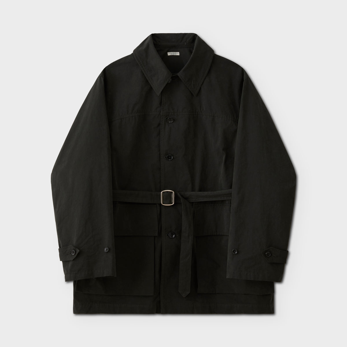 PHIGVEL - WAXED CLOTH HUNTER JACKET - GRAPHITE – anemoscope