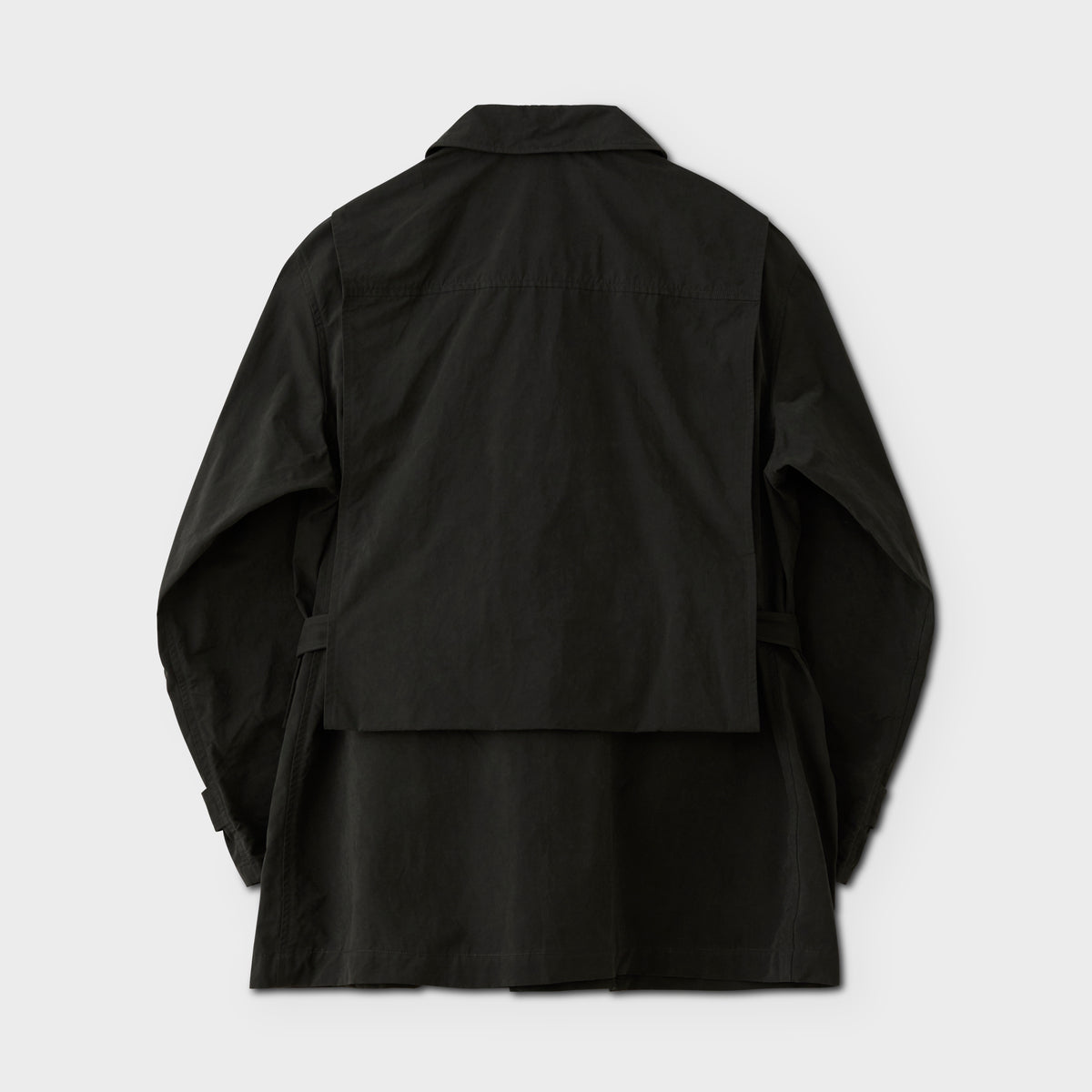 PHIGVEL - WAXED CLOTH HUNTER JACKET - GRAPHITE – anemoscope