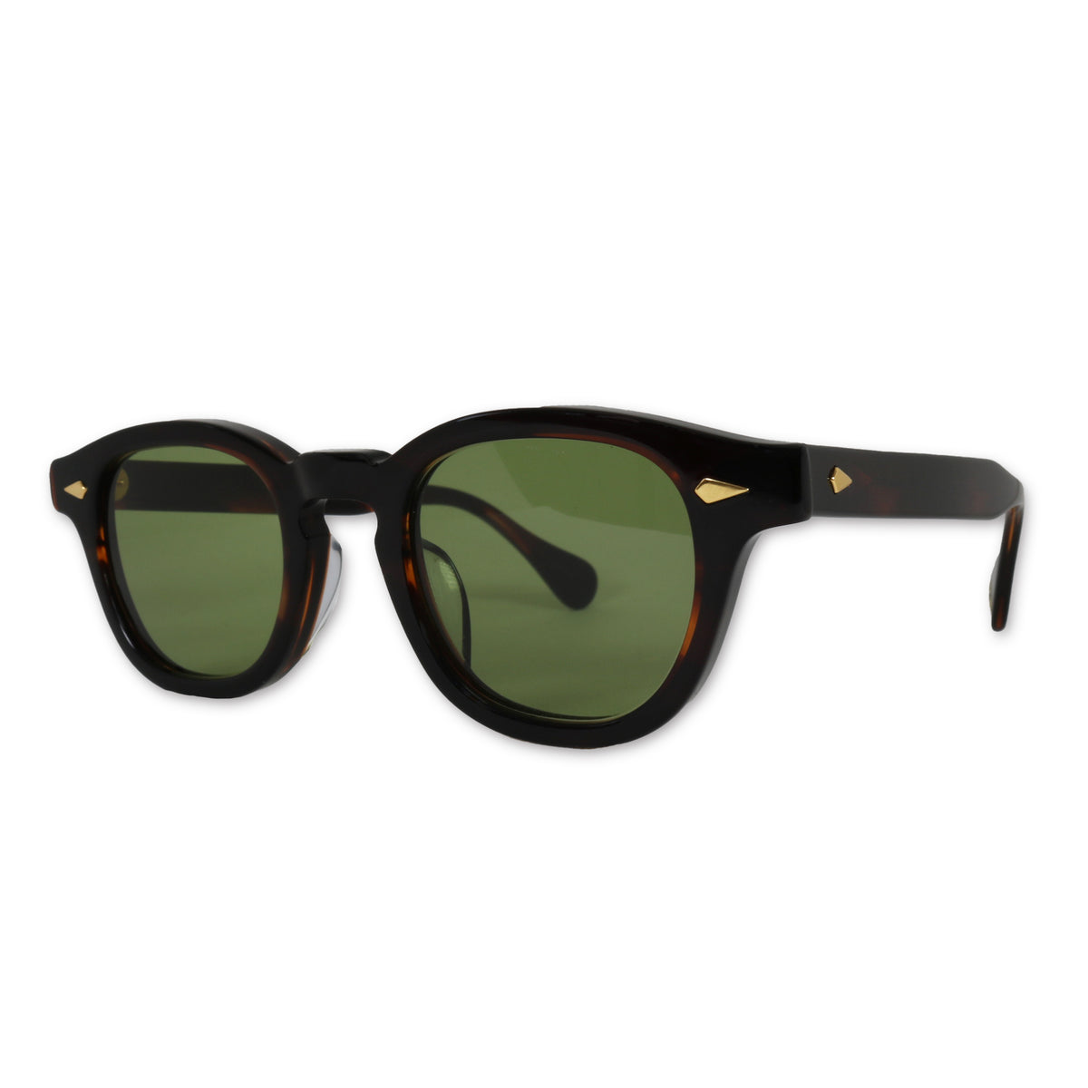 JULIUS TART OPTICAL -AR 44/22- GOLD EDITION / DEEP BROWN SASA 
