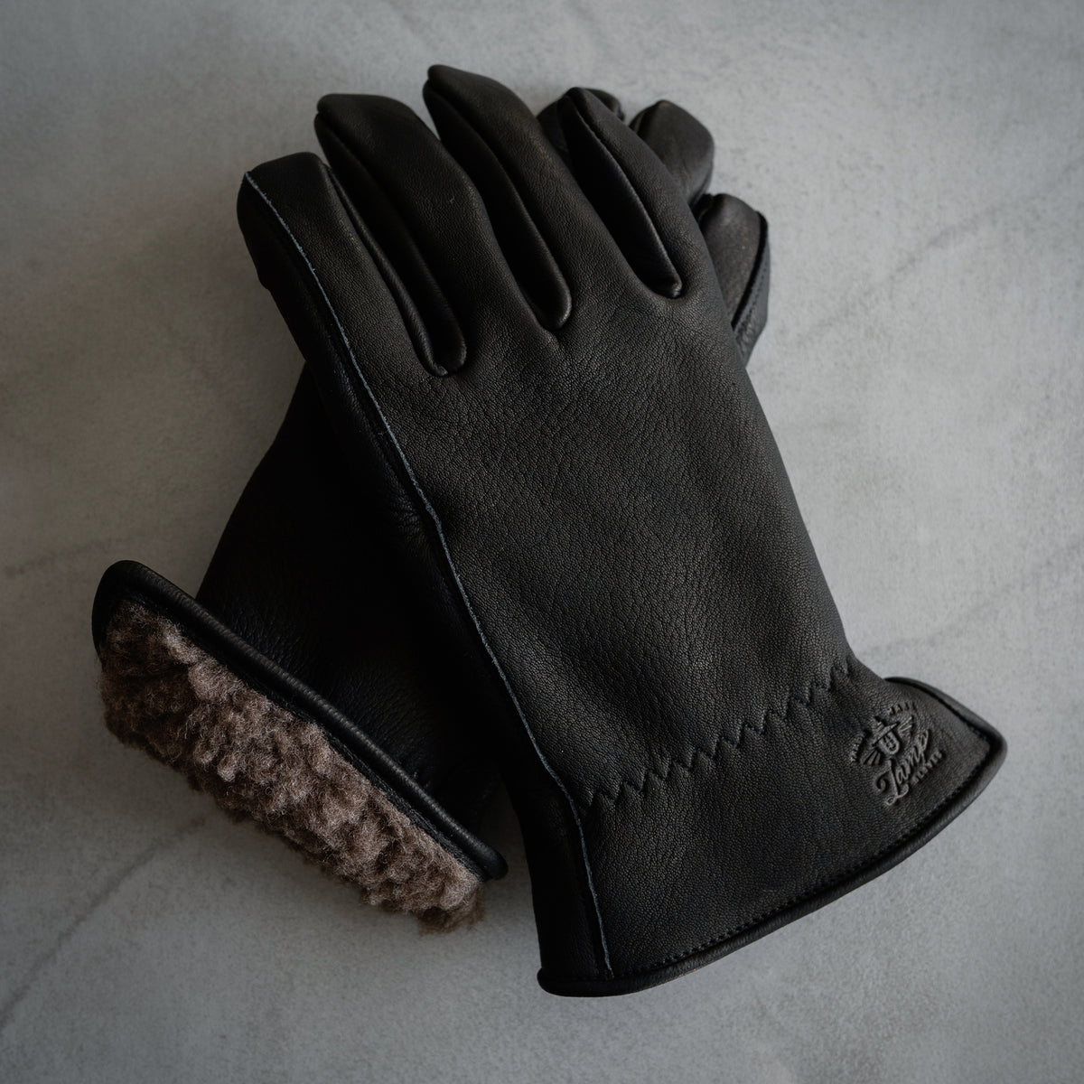 Lamp gloves -Winter glove- BLACK – anemoscope 