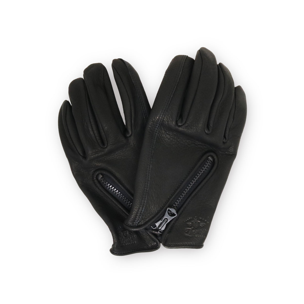Lamp gloves -Utility glove Zipper F/F- Black/Black – anemoscope