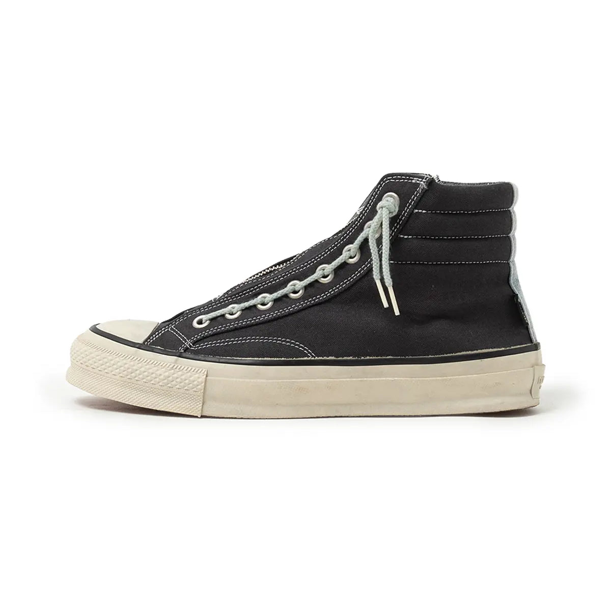 nonnative - DWELLER TRAINER 2 HI COTTON CANVAS OVERDYED WITH GORE