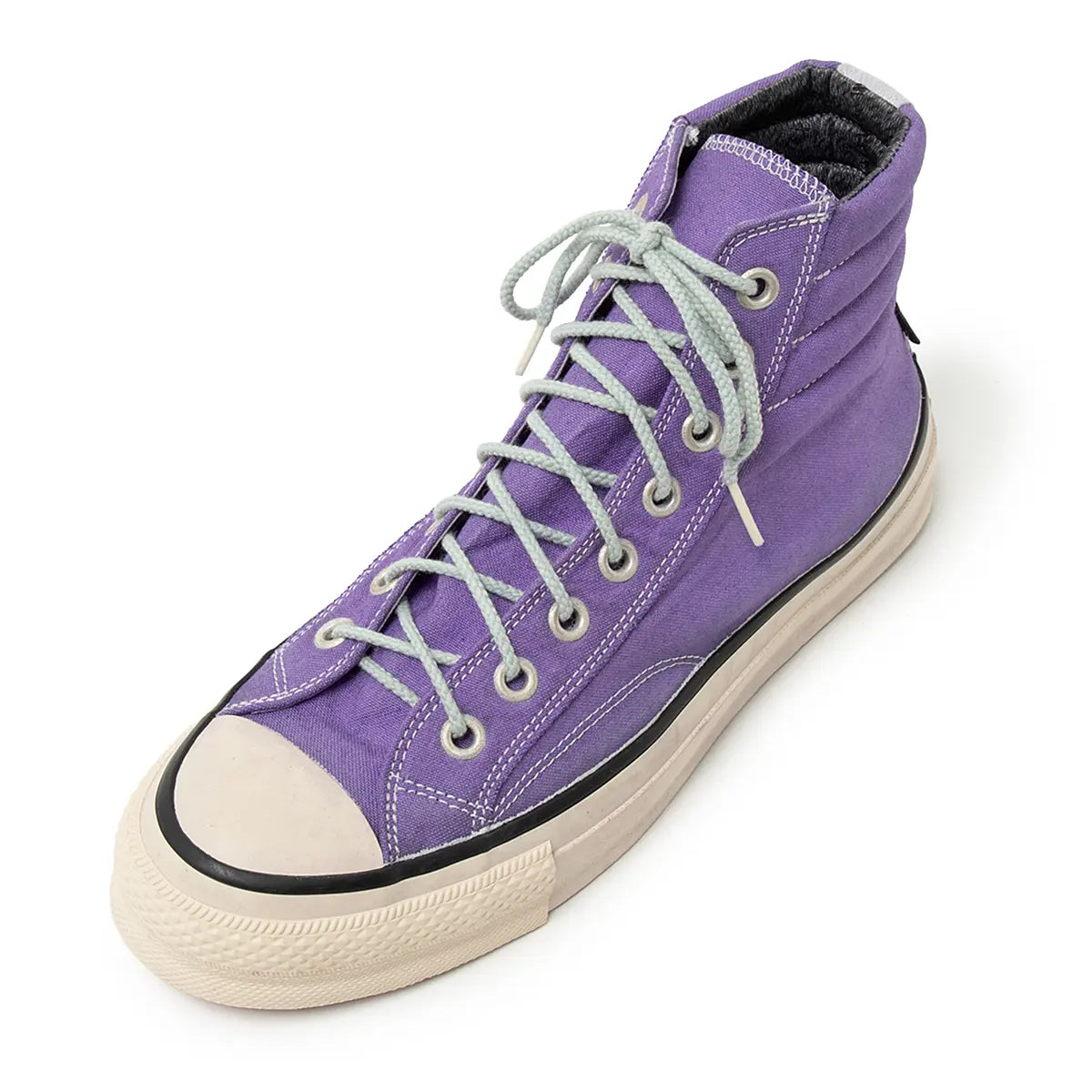 nonnative - DWELLER TRAINER 2 HI COTTON CANVAS OVERDYED WITH GORE