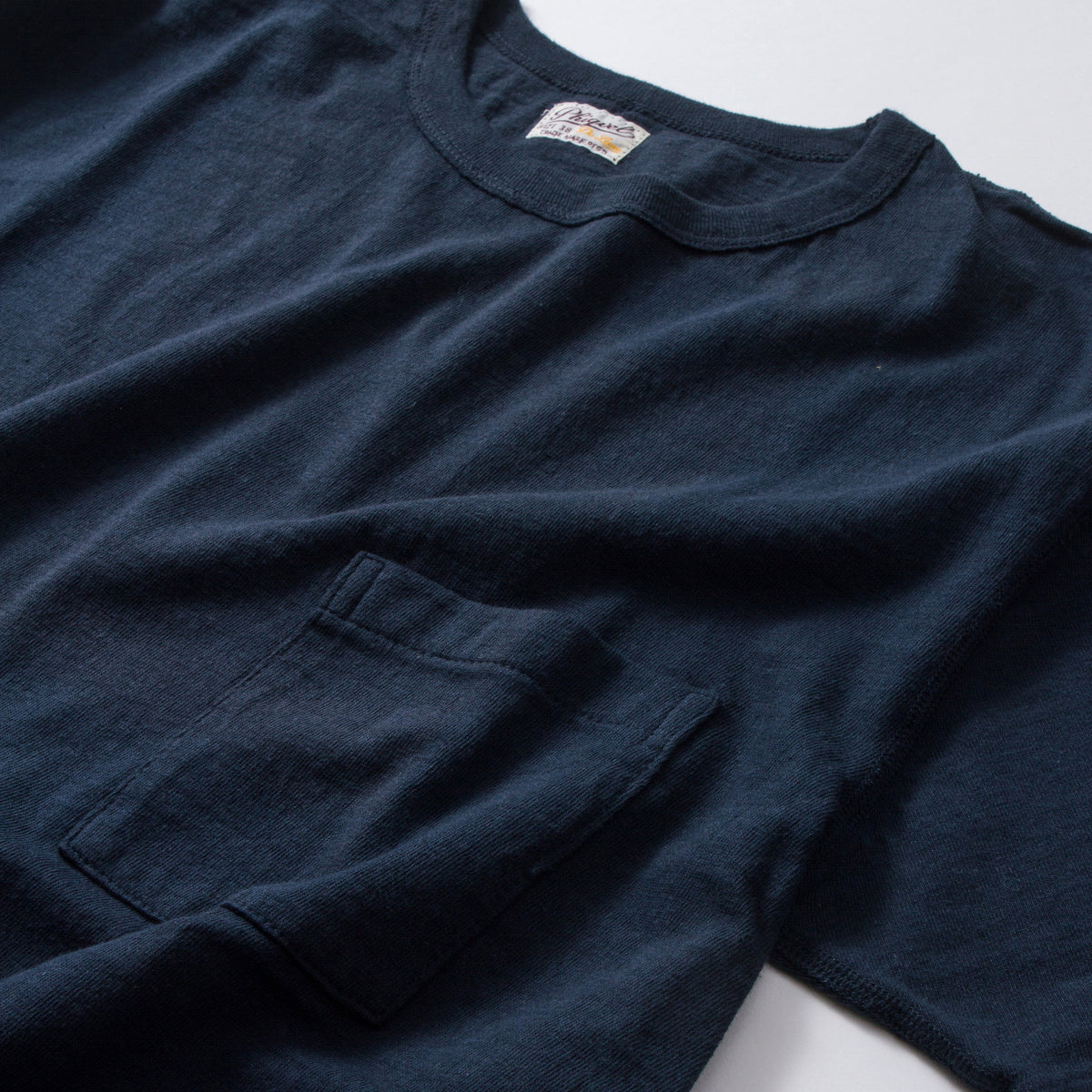 PHIGVEL（フィグベル）｜POCKET TEE- NAVY – anemoscope
