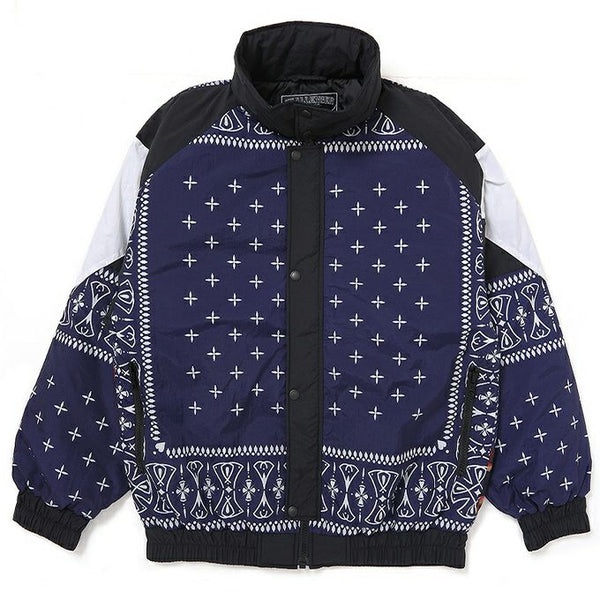 CHALLENGER - BANDANA 80's JACKET - NAVY - size:L