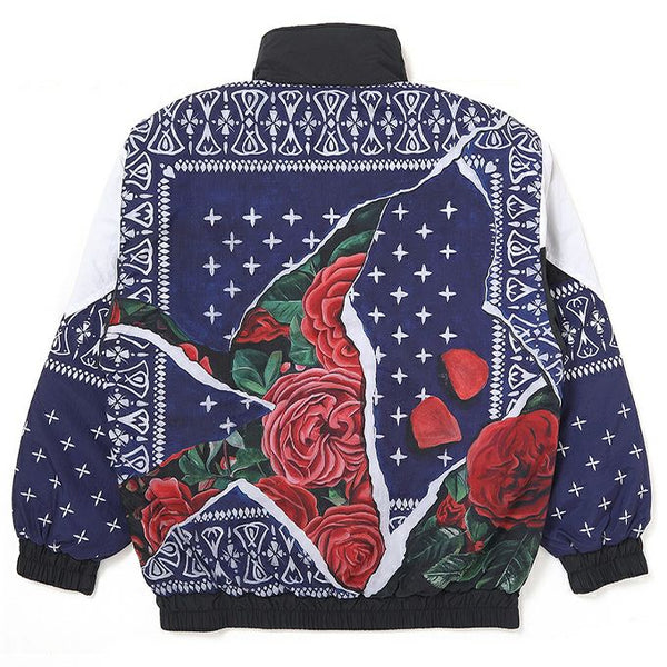 CHALLENGER - BANDANA 80's JACKET - NAVY