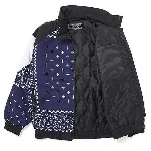 CHALLENGER - BANDANA 80's JACKET - NAVY