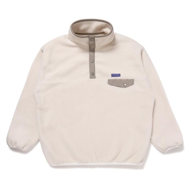 CHALLENGER - PULLOVER LOGO FLEECE - WHITE