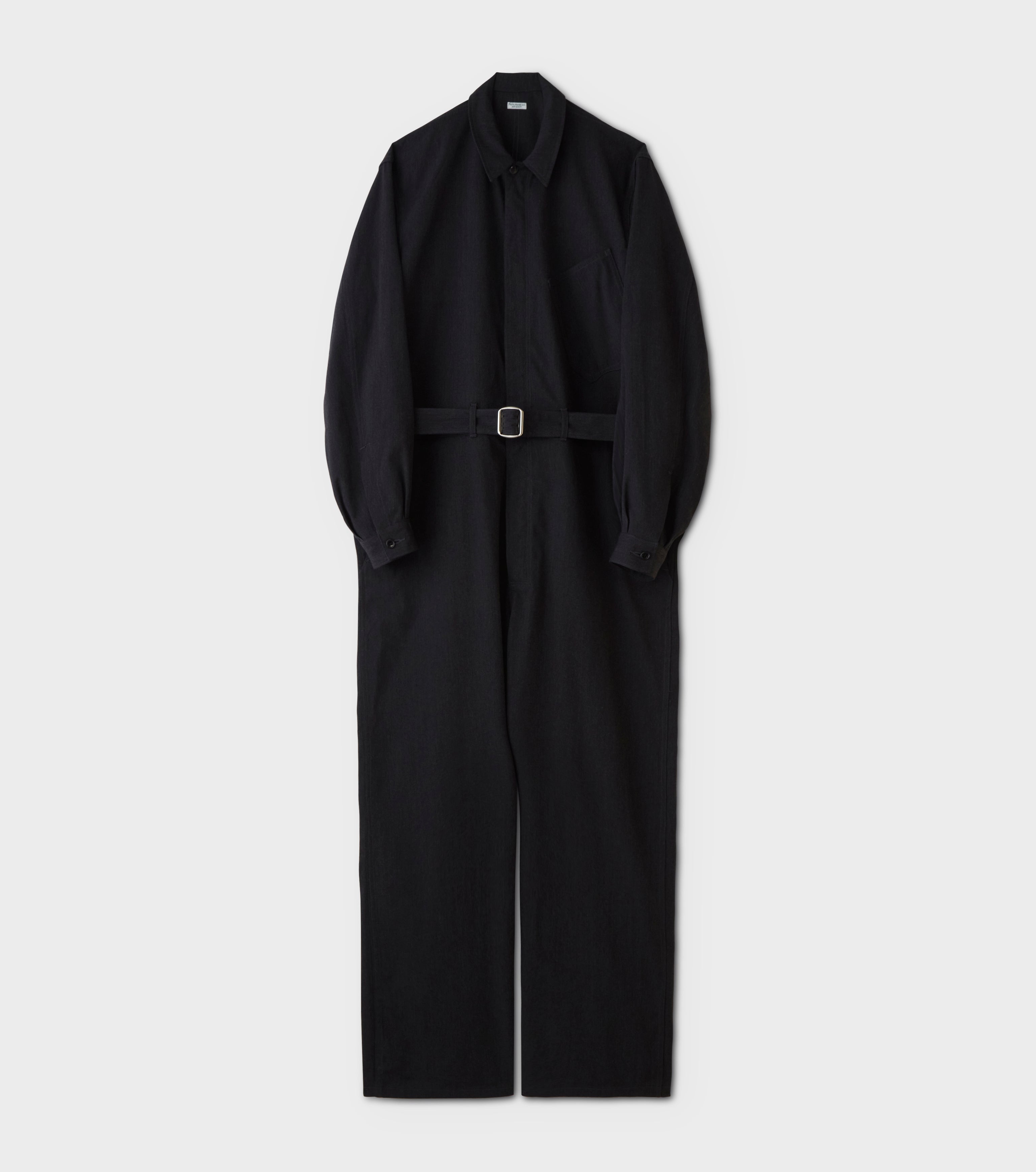 フィグベル　Aviator Jumpsuit PHIGVEL -C/W AVIATOR JUMPSUIT- CHARCOAL – anemoscope