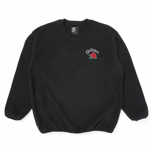 CHALLENGER - ROSE C/N FLEECE - BLACK