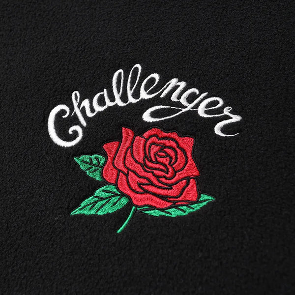 CHALLENGER - ROSE C/N FLEECE - BLACK