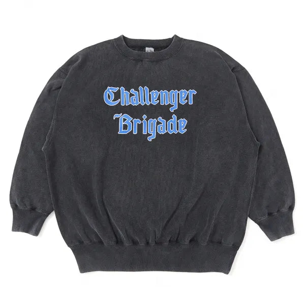 CHALLENGER - CLASSIC LOGO C/N SWEAT - BLACK