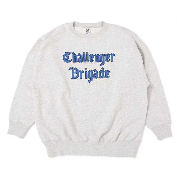 CHALLENGER - CLASSIC LOGO C/N SWEAT - GRAY