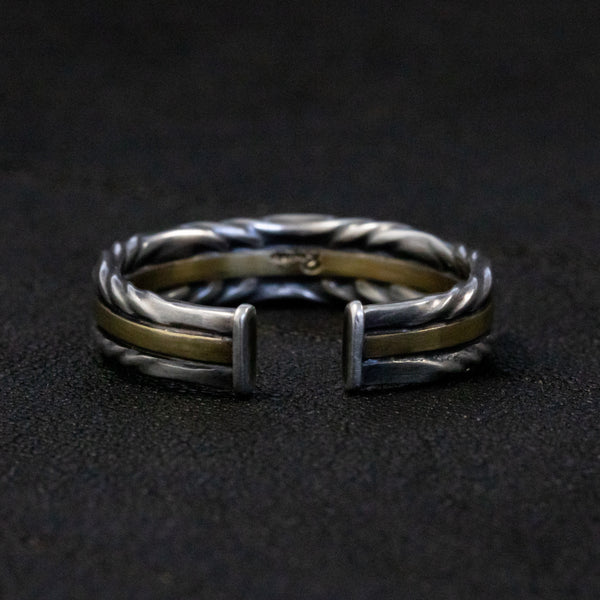 Rowan -twist ring【narrow】
