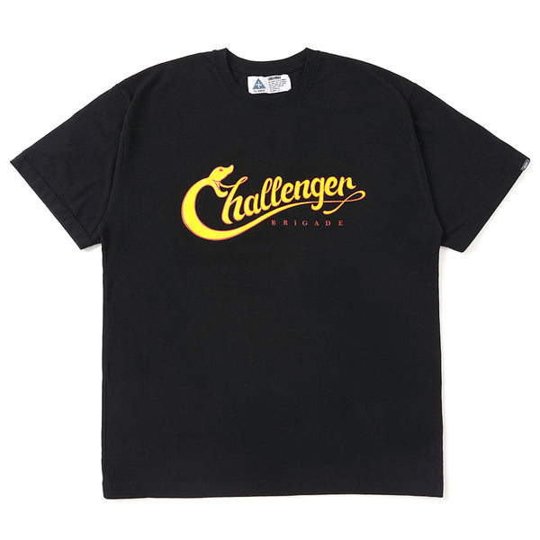 CHALLENGER - SNAKING TEE - BLACK