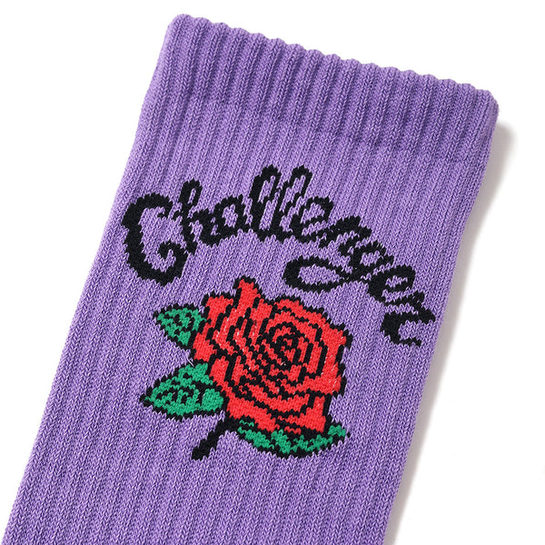 CHALLENGER - ROSE SOCKS - PURPLE
