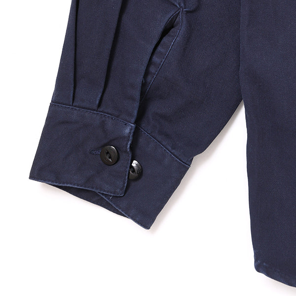 CHALLENGER - SNAKING LOGO WORK SHIRT - NAVY