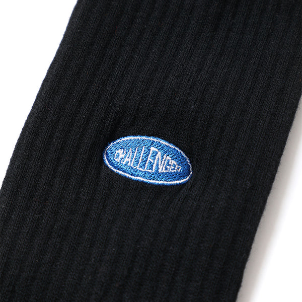 CHALLENGER - LINE SOCKS - BLACK