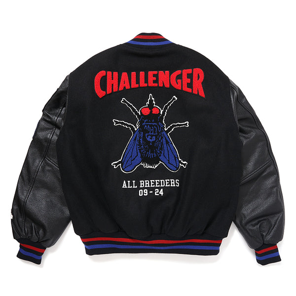 CHALLENGER - 15th VARSITY JACKET - BLACK