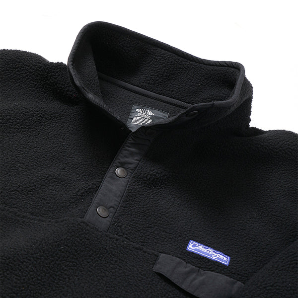 CHALLENGER - PULLOVER LOGO FLEECE - BLACK