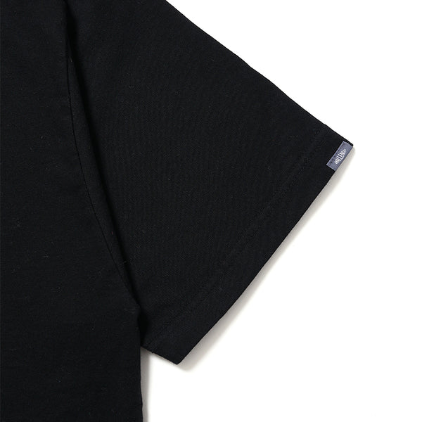 CHALLENGER -  SAILOR LOGO POCKET TEE - BLACK