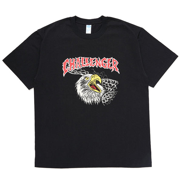 CHALLENGER - EAGLE HEAD TEE - BLACK