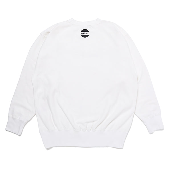 CHALLENGER（チャレンジャー） -RACING LOGO C/N SWEAT- WHITE