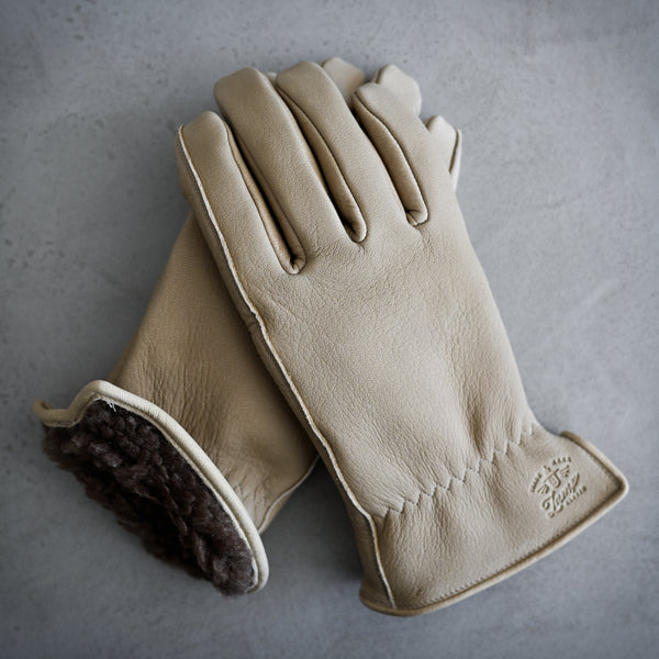 Lamp gloves -Winter glove- GREIGE