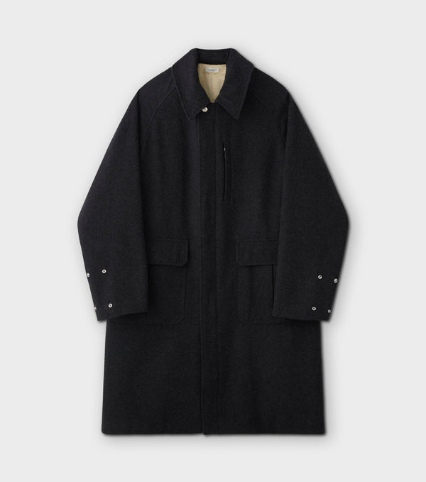 PHIGVEL - C/W FIELD COAT - DUST BLACK