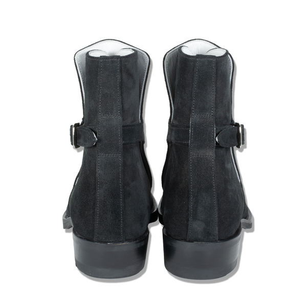 SUNSET BAY - ROVER - BLACK SUEDE
