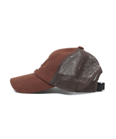 nonnative - DWELLER 6P MESH CAP "WALK THAT WALK" -BROWN