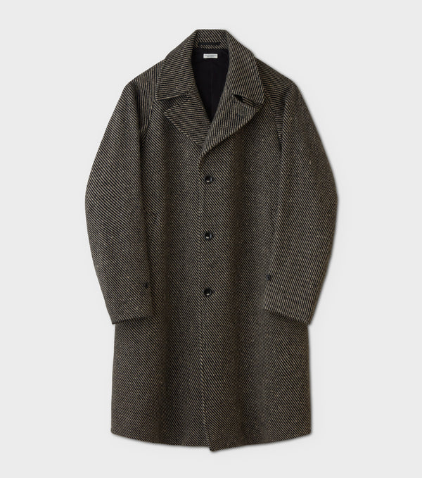 PHIGVEL - GOODMAN’S CHESTERFIELD COAT -  TOP CHARCOAL