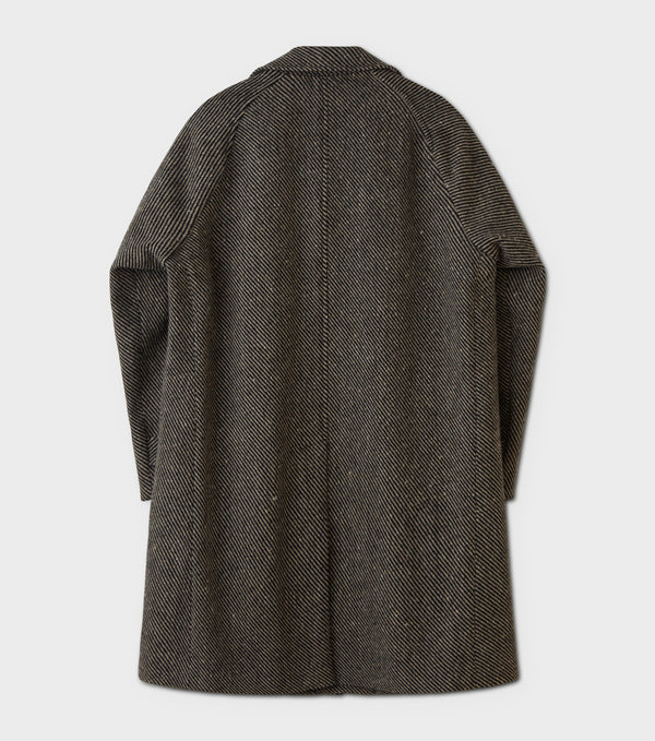 PHIGVEL - GOODMAN’S CHESTERFIELD COAT -  TOP CHARCOAL
