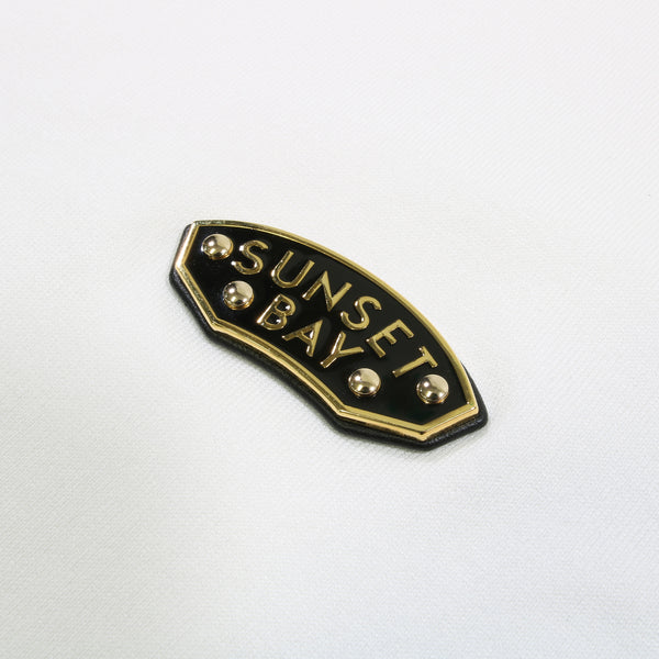 SUNSET BAY - HARBORS S/S - WHITE / GOLD