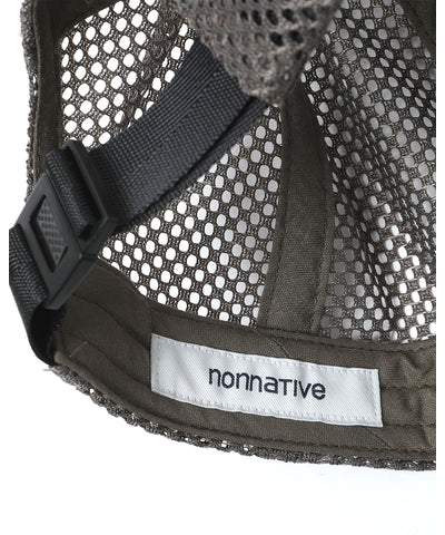 nonnative - DWELLER 6P MESH CAP "WALK THAT WALK" -OLIVE