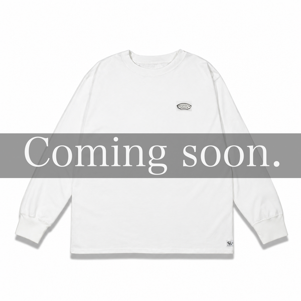 SUNSET BAY - ANCHORS L/S - WHITE 【LIMITED COLOR PLATE】