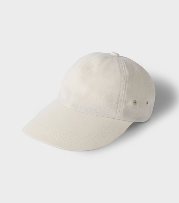 PHIGVEL - DRILL CLOTH FIELD CAP - OFF WHITE