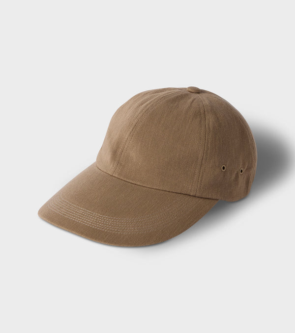 PHIGVEL - DRILL CLOTH FIELD CAP - STONE KHAKI