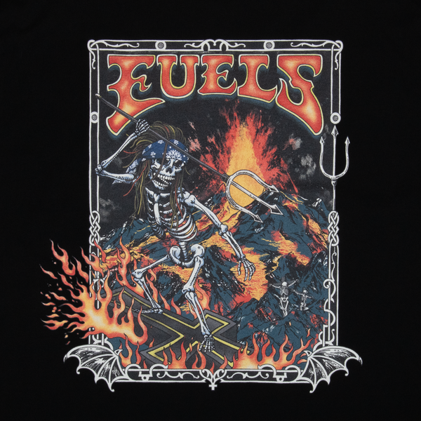 FUELS - S/S OUT OF HELL TEE - BLACK