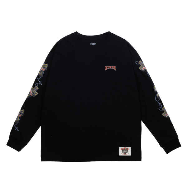 FUELS - L/S OUT OF HELL TEE - BLACK