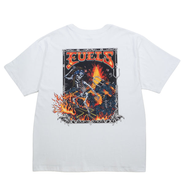 FUELS - S/S OUT OF HELL TEE - WHITE