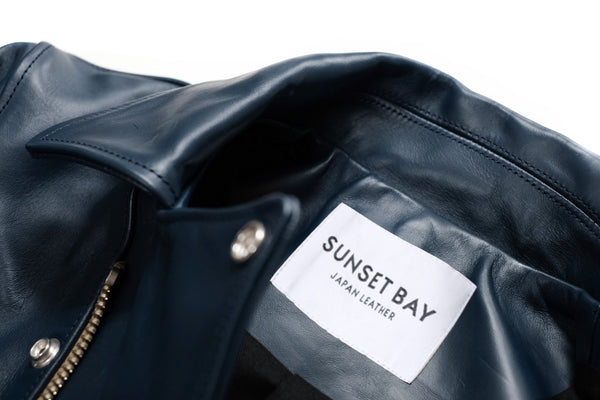 SUNSET BAY -GALWAY- NAVY HORSE HIDE