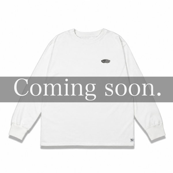 SUNSET BAY - ANCHORS L/S - WHITE 【LIMITED COLOR PLATE】