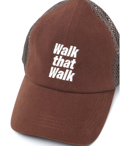 nonnative - DWELLER 6P MESH CAP "WALK THAT WALK" -BROWN