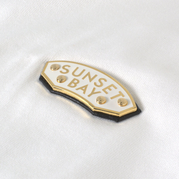 SUNSET BAY - HARBORS L/S - WHITE 【LIMITED COLOR PLATE】