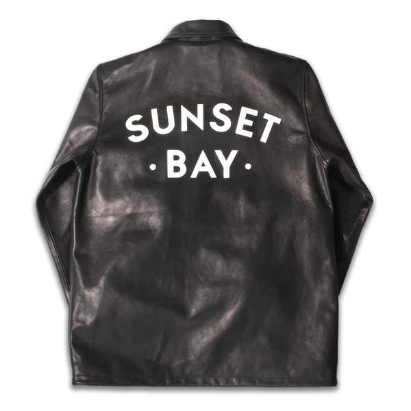 SUNSET BAY -ANAHEIM ROGUE MUSTANG W/PATCH- BLACK -