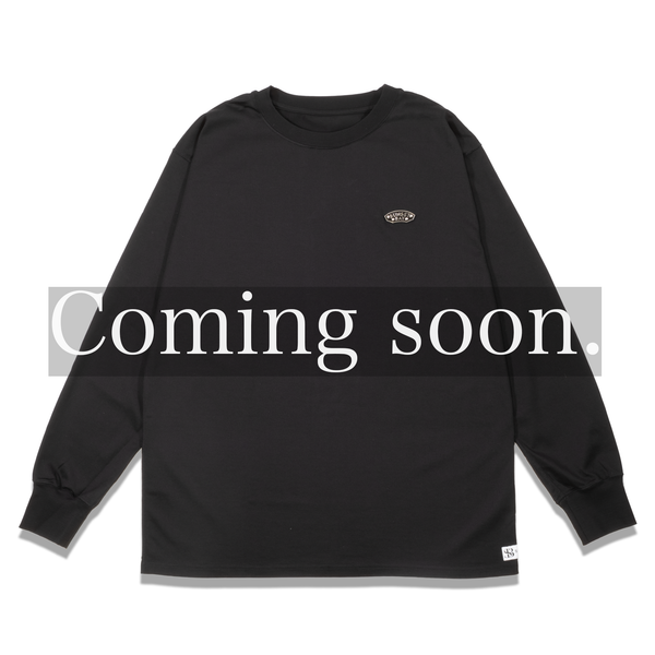 SUNSET BAY - ANCHORS L/S - BLACK