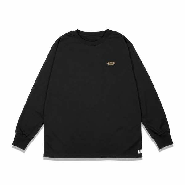 SUNSET BAY - ANCHORS L/S - BLACK