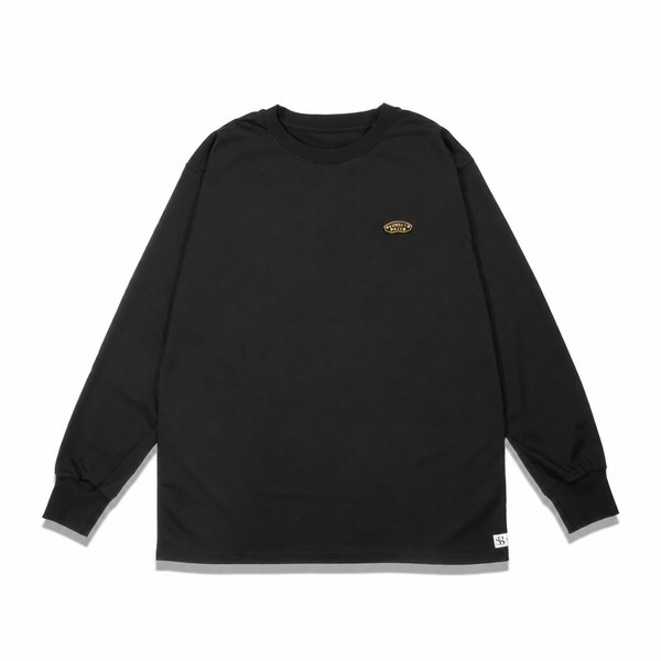 SUNSET BAY - ANCHORS L/S - BLACK