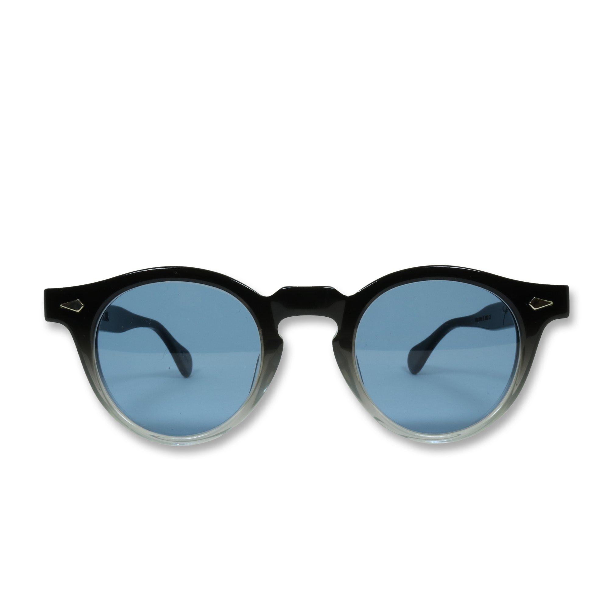 JULIUS TART OPTICAL - HAROLD 43 / Black Clear Fade